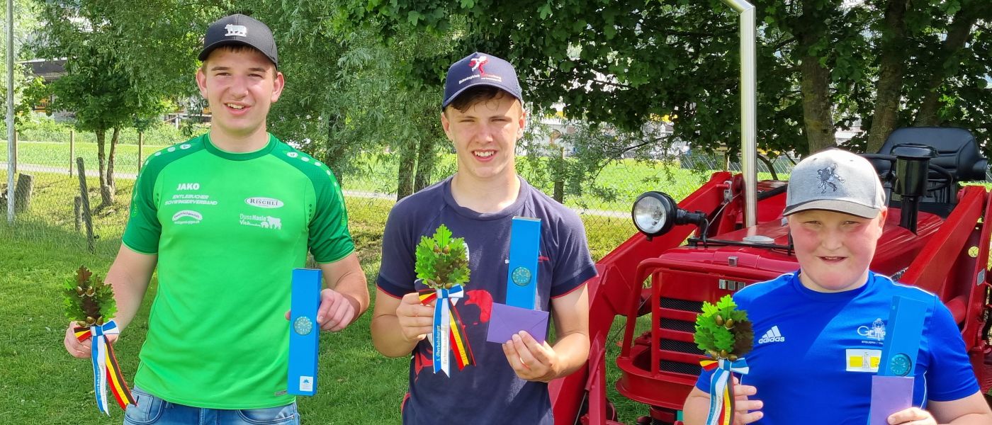 v.l.n.r. Gasser Severin, Müller Noe und Gauch Florian (nicht auf dem Foto  Muff Marius)