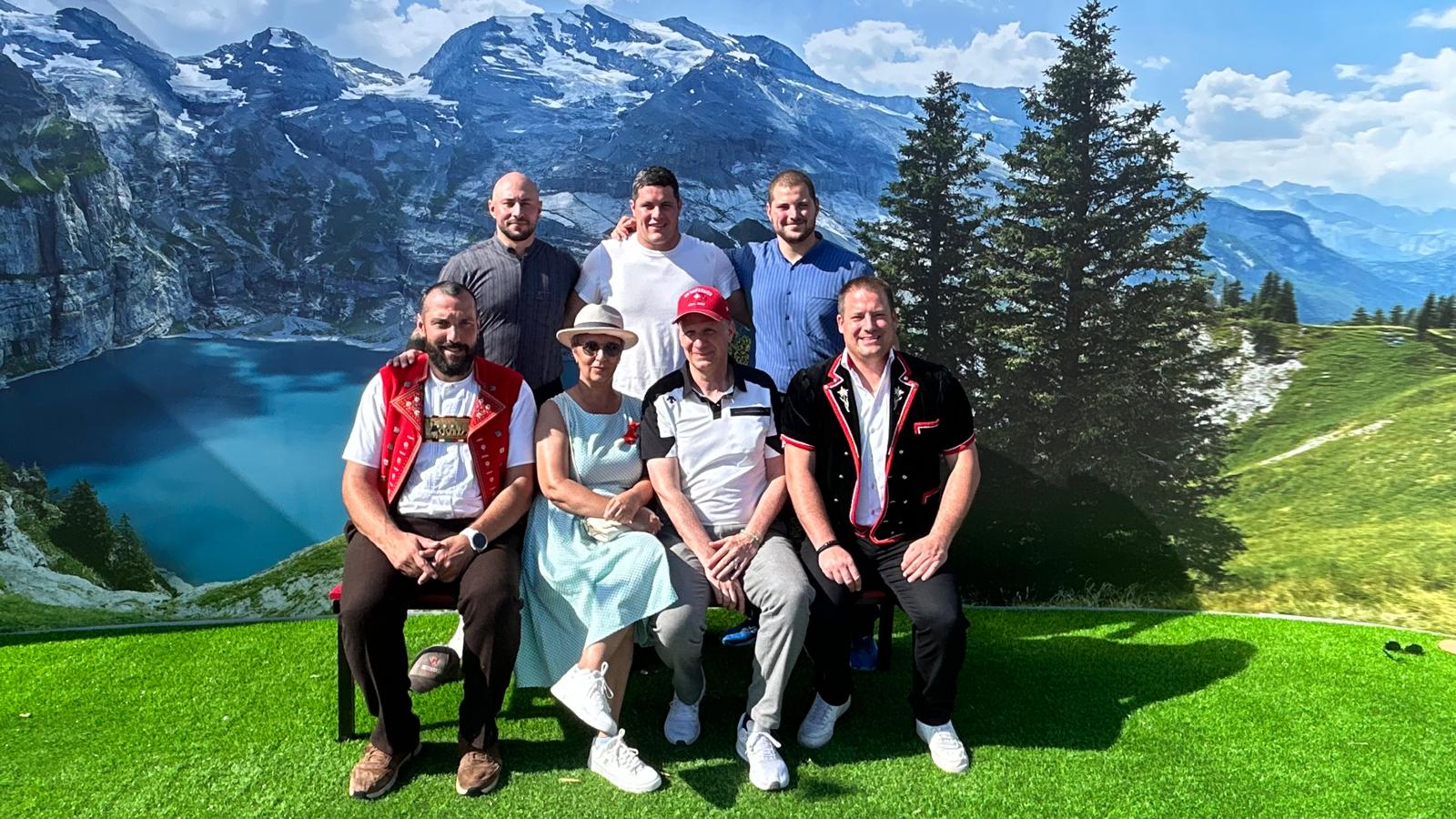 Botschafter Thomas Stähli mit Frau Nadereh